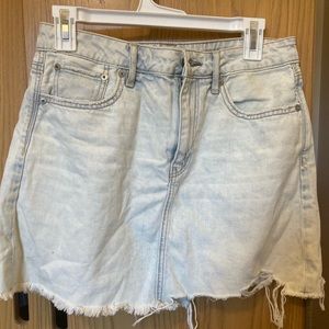 American Eagle jean skirt, size 8
